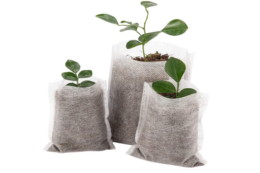 bolsas para plantas biodegradables