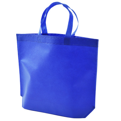 bolsa ecologica con base inferior azul