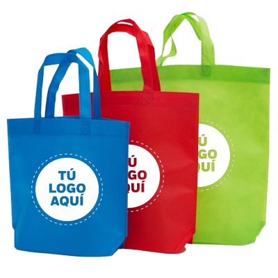 bolsas ecologicas personalizadas con base inferior