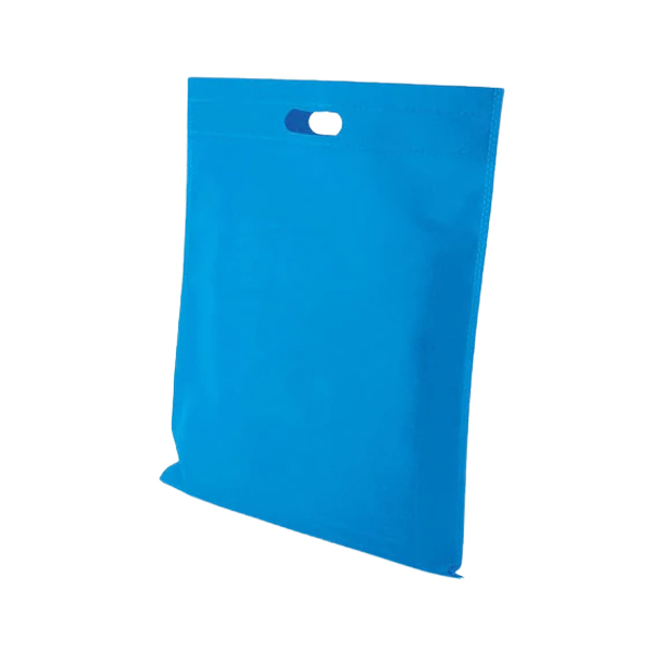 Bolsa de plástico asa troquel 25 x 35 cm NARANJA
