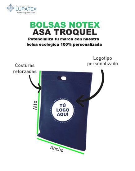 descripción bolsa asa troquel